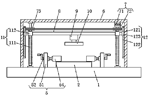 Bearing grinding device for tractor machining