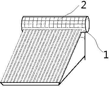 Solar energy heat collection water tank with luminous identification