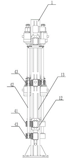 Tire post-inflation apparatus having novel transmission structure