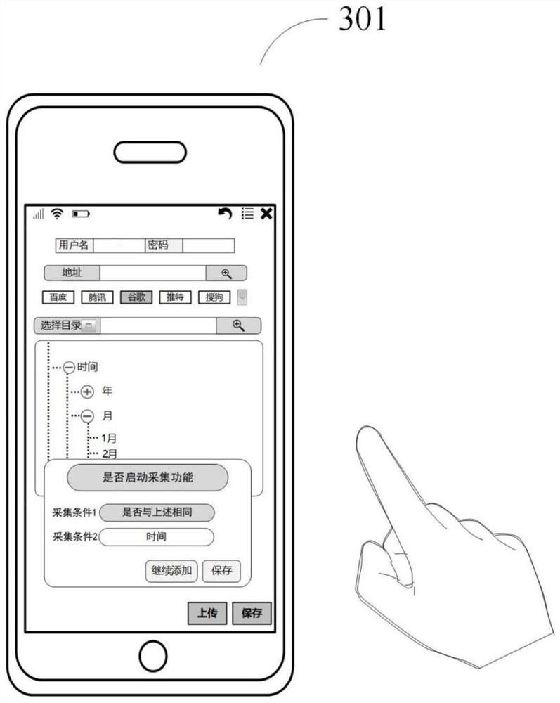 Data acquisition method and device, storage medium and electronic equipment