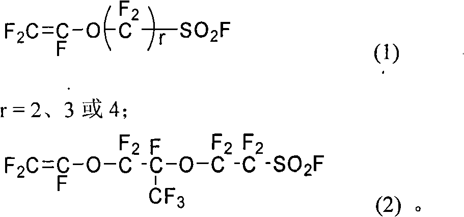 Functional perfluoro resin and preparation method thereof