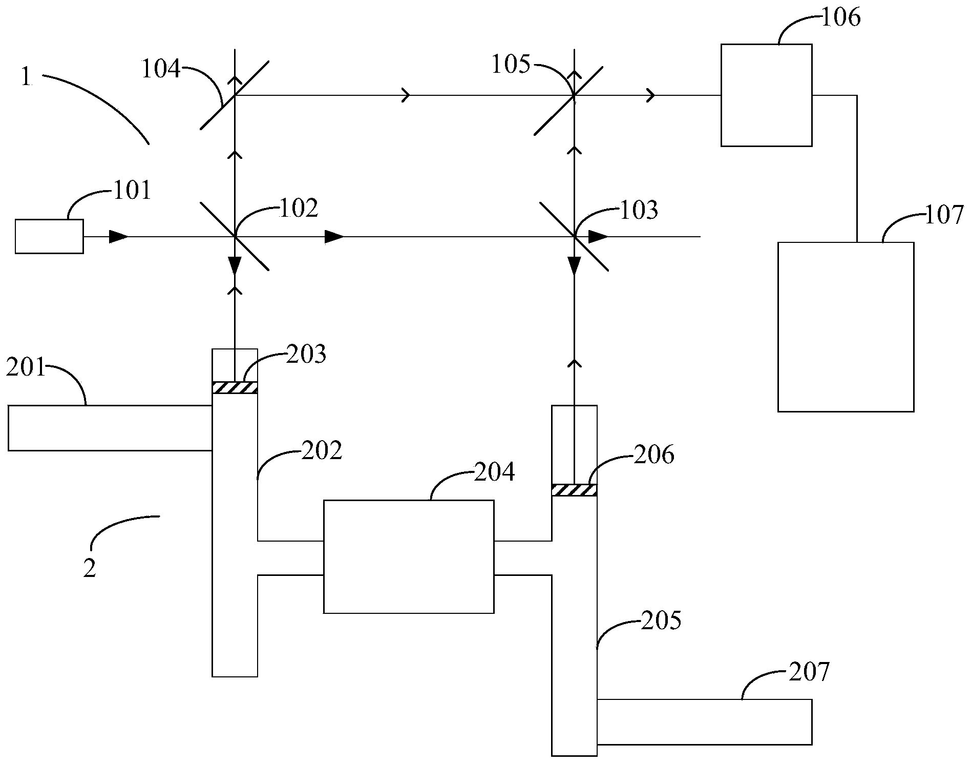 Flow rate measuring device for circulating liquid