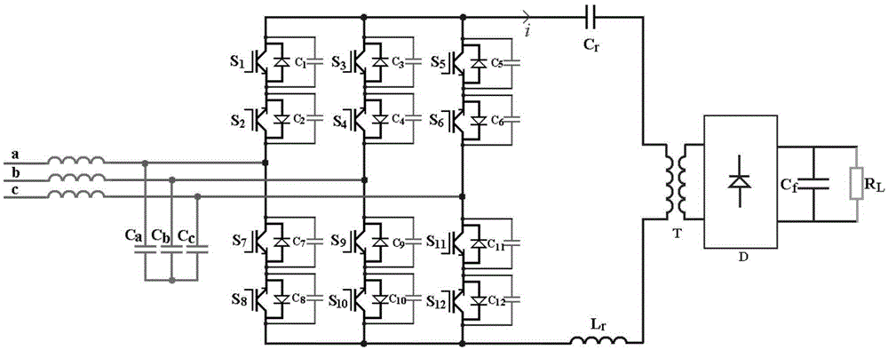 A control method for ac-dc series resonant matrix converter