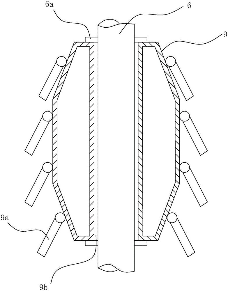 Deep water tension leg platform device and real-time monitoring method of vertical pipe thereof