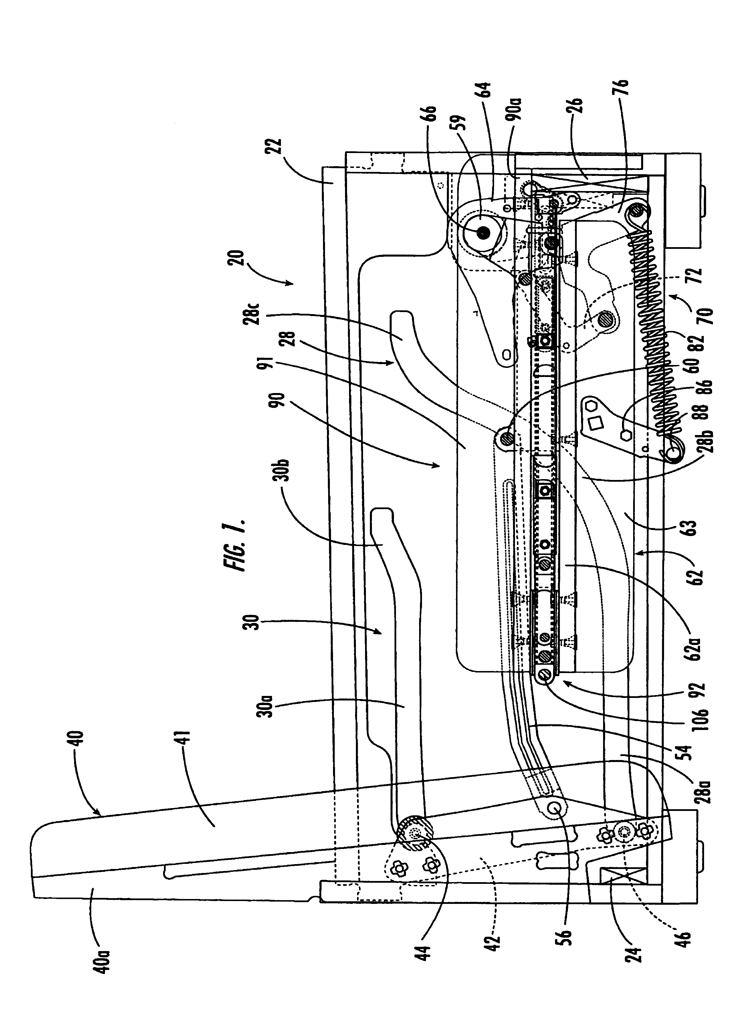 Convertible sofa-bed