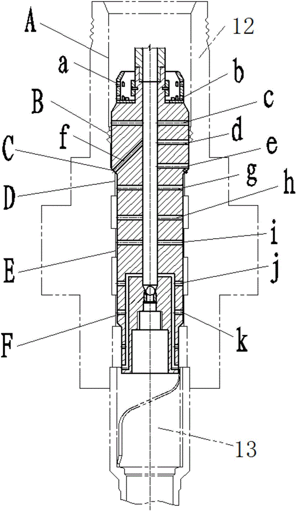 Subsea production tree and tubing hanger flushing device