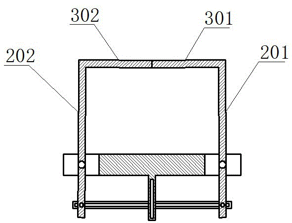 Wide-mouth stretching thrust cleaning device