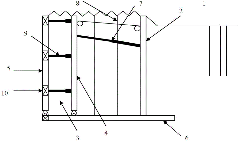 Awning device unfolding method