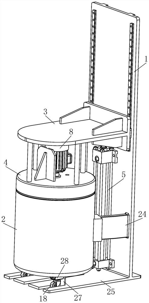 Lithium battery cell slurry stirring equipment