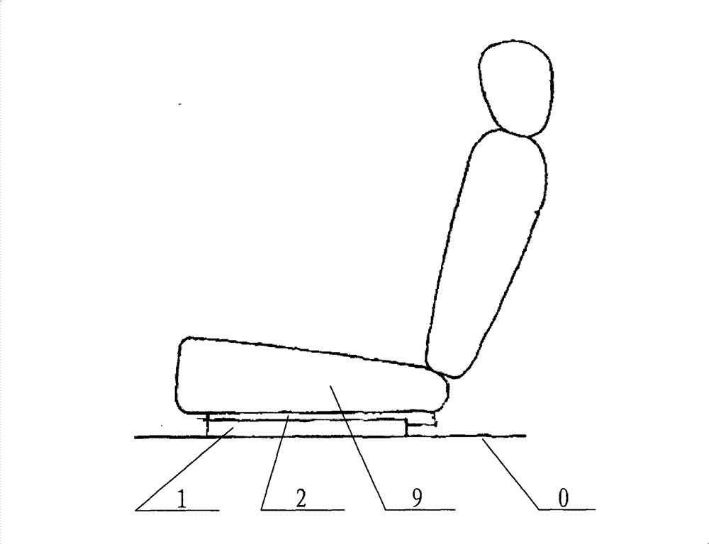 Vehicle seat sliding mechanism