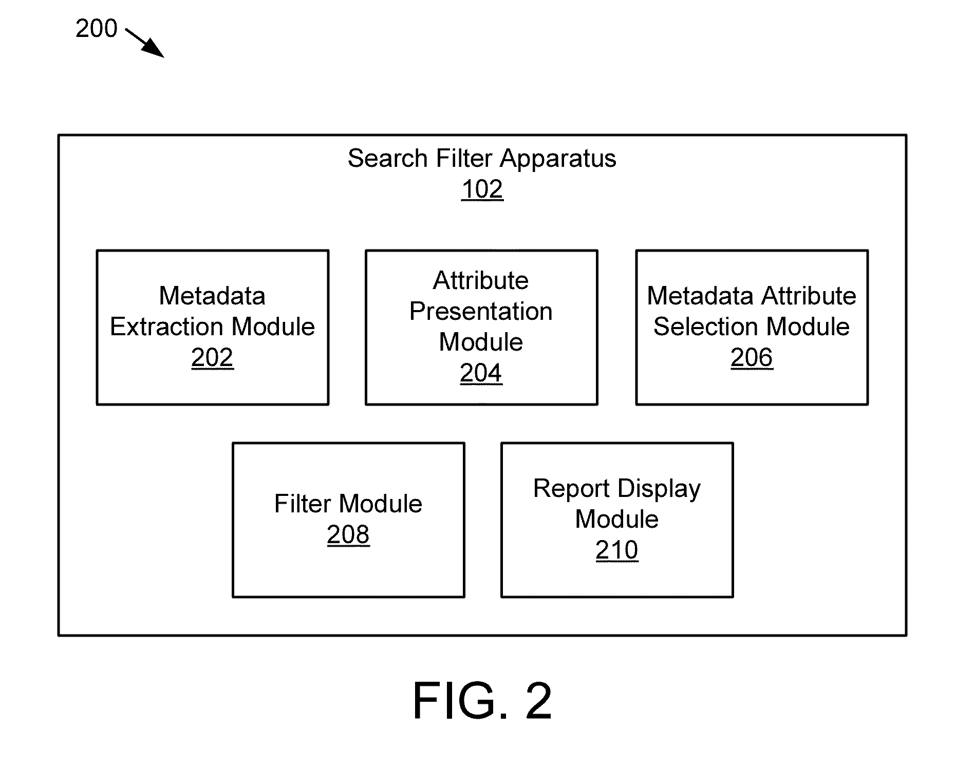 Method and system for interactive search result filter