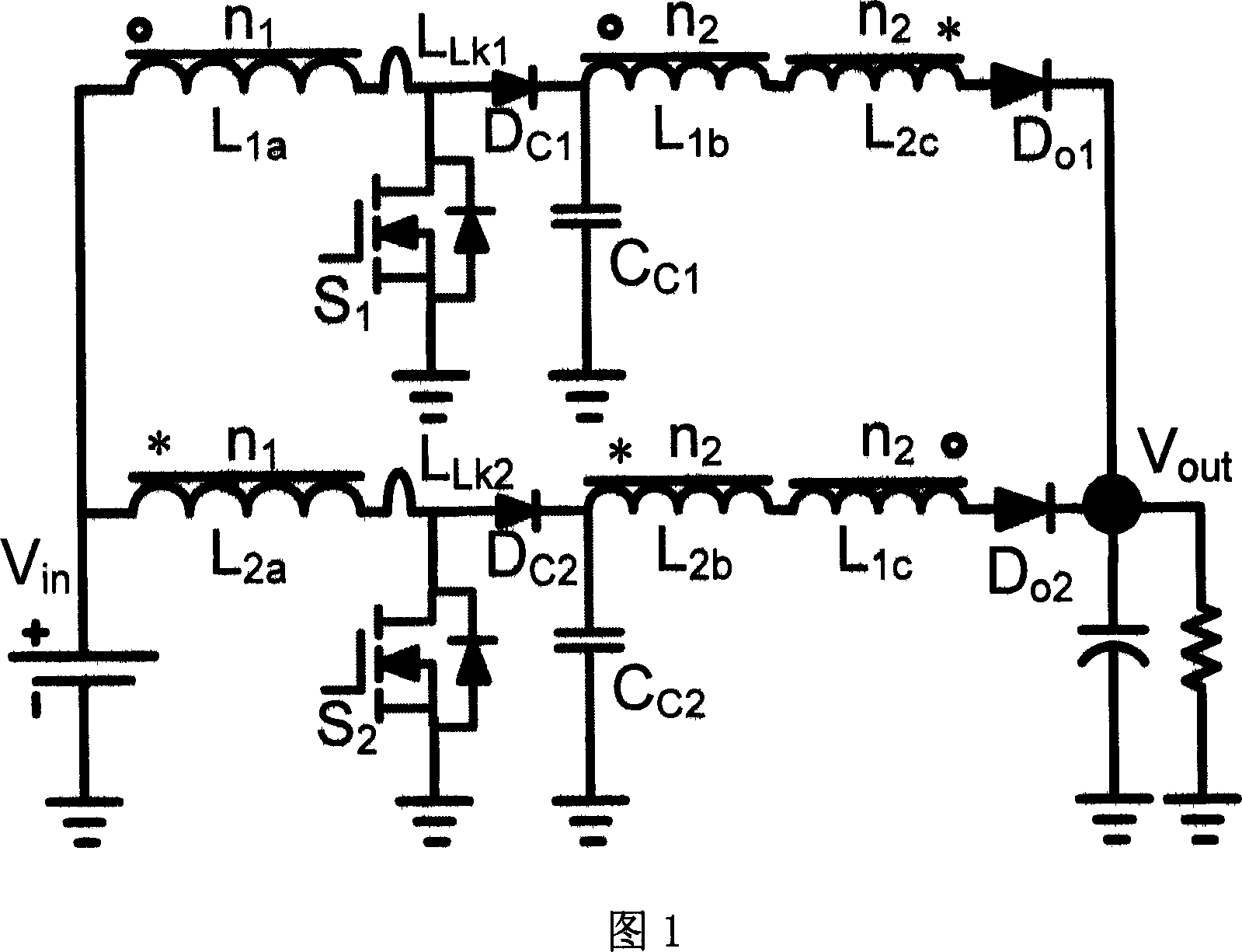 Passive clamping soft switch high gain boost interleaved parallel converter