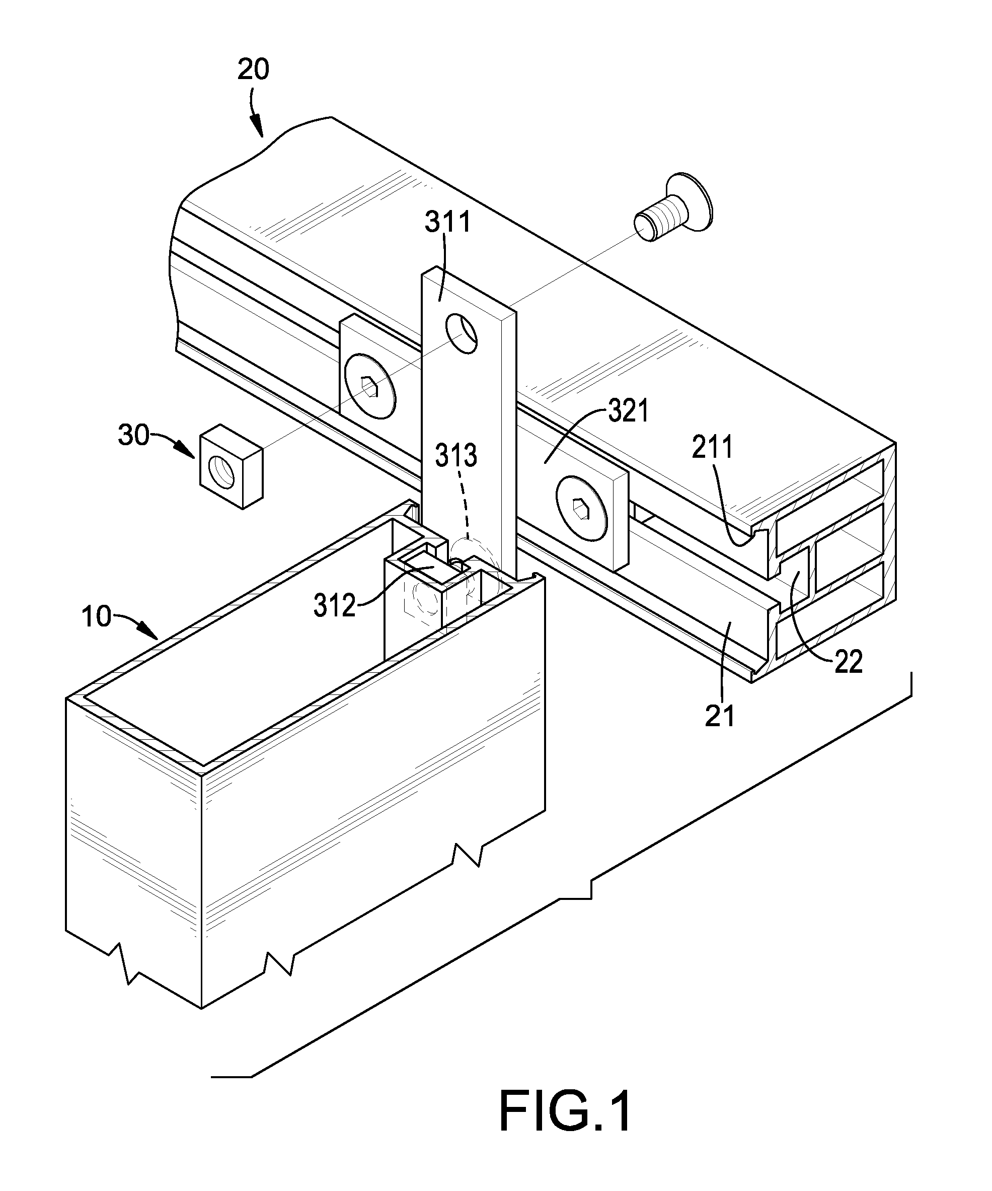Frame unit of a curtain wall