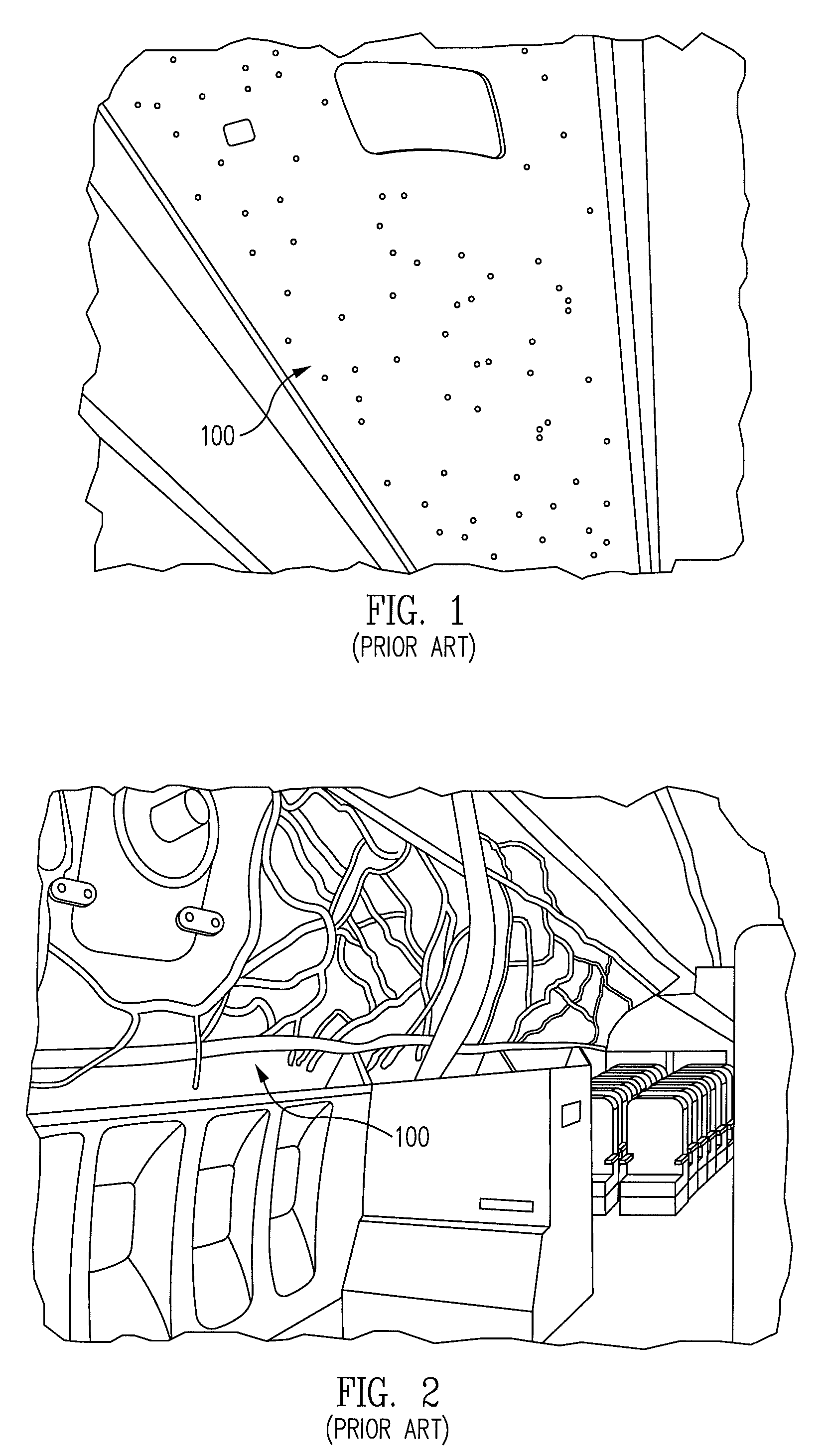 Lighting panels including embedded illumination devices and methods of making such panels