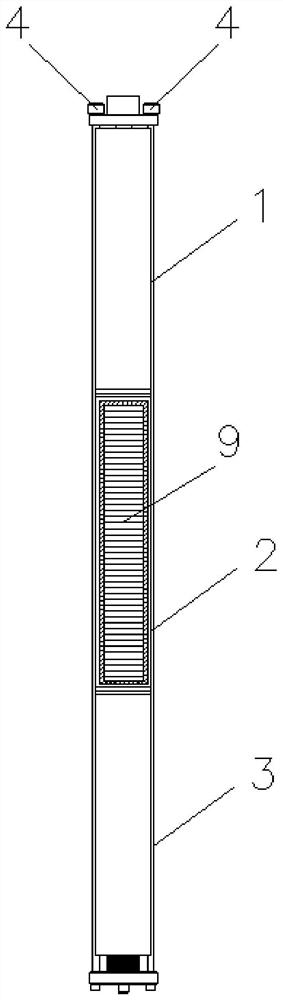 Self-adaptive heat storage high-heat-conductivity module locking device