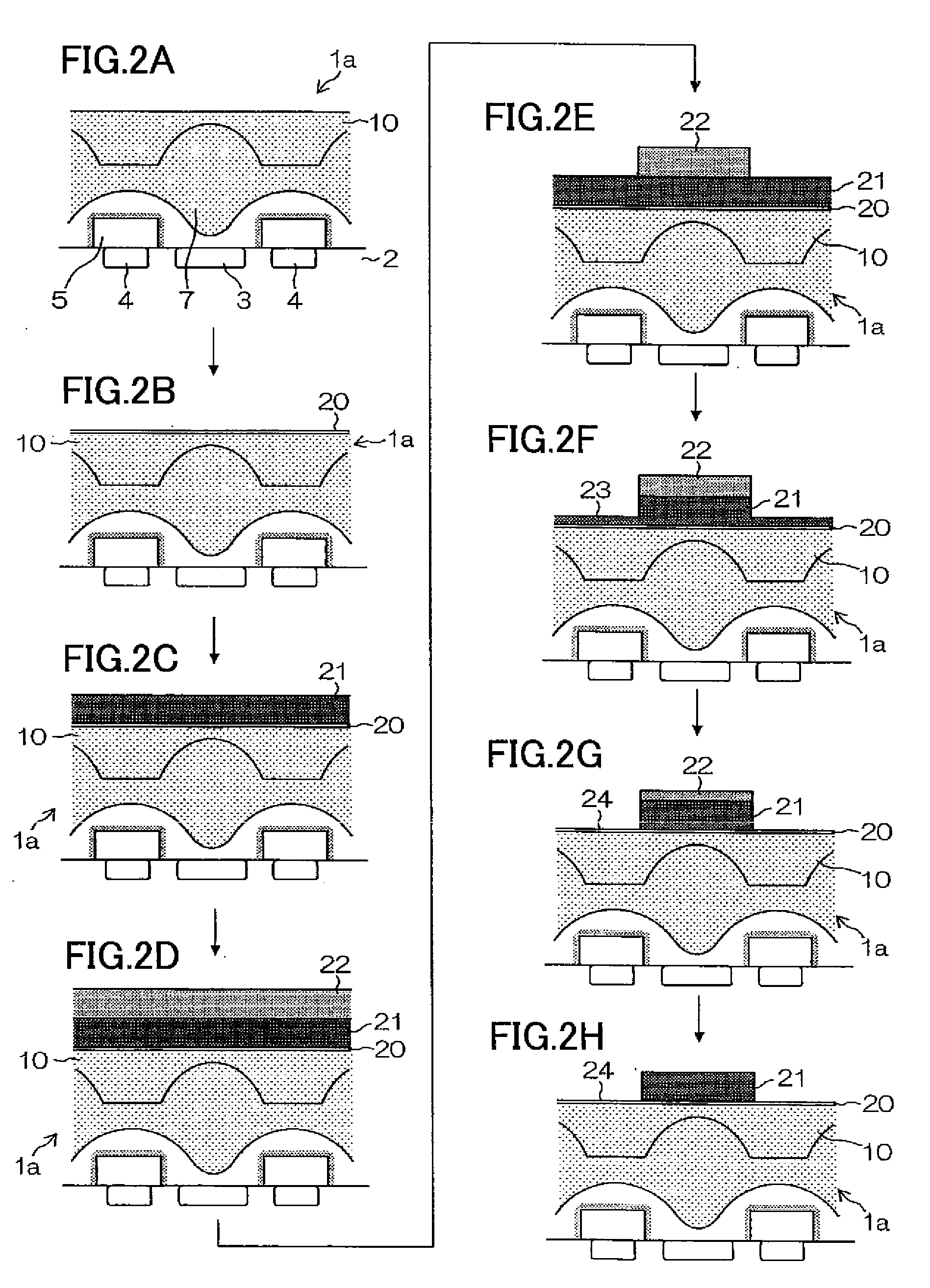 Method of manufacturing color filters