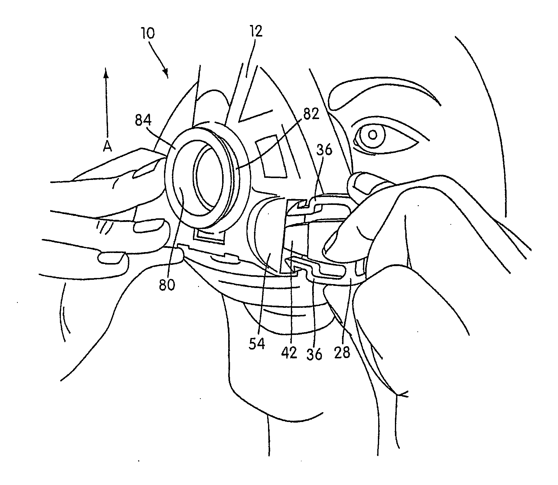 Headgear connection assembly for a respiratory mask assembly