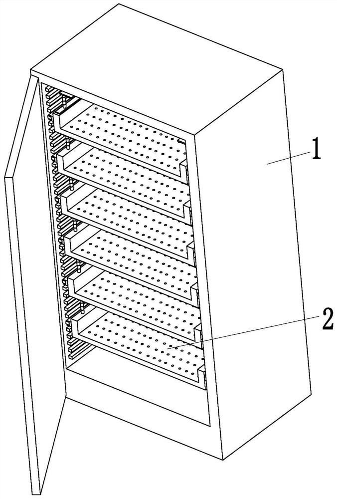 Low-voltage switch cabinet
