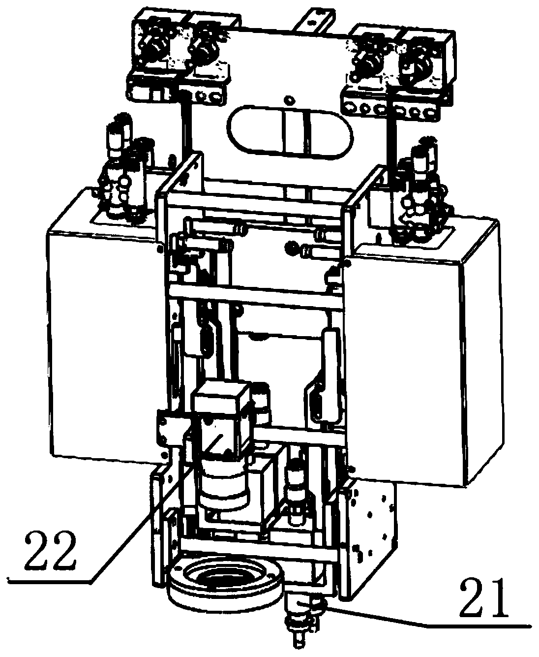 An m2m chip online supplementary writing method