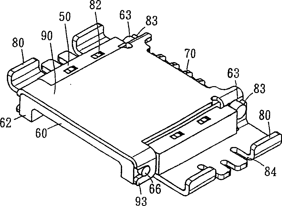 Full-plane soft circuit board connector