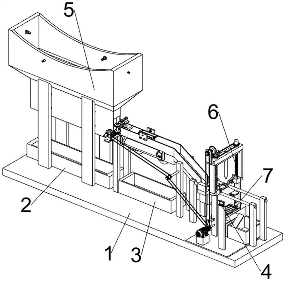 A processing device for by-products of pork processing