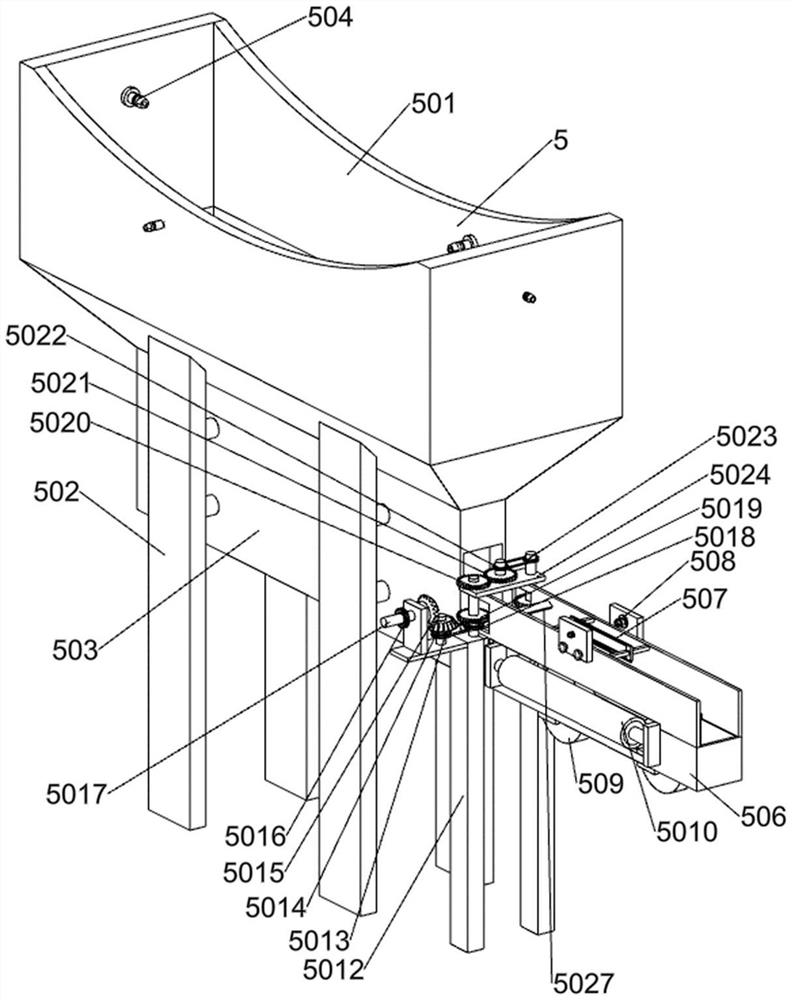 A processing device for by-products of pork processing