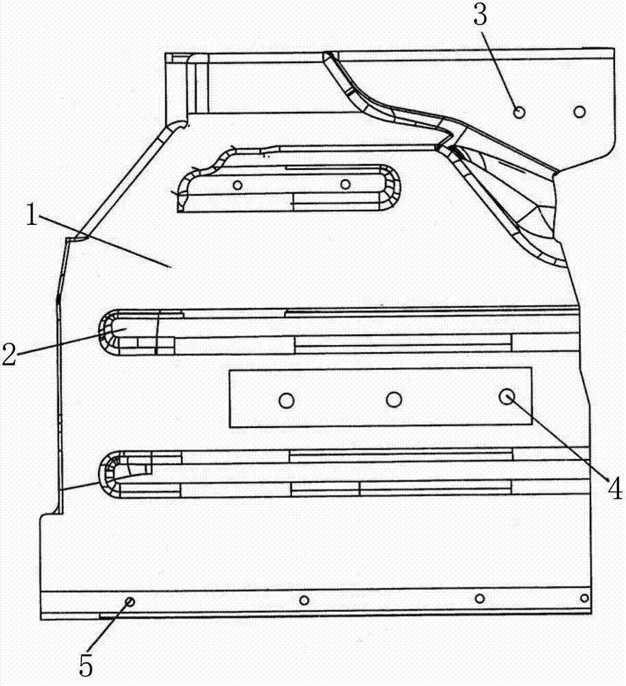 Novel plastic fender