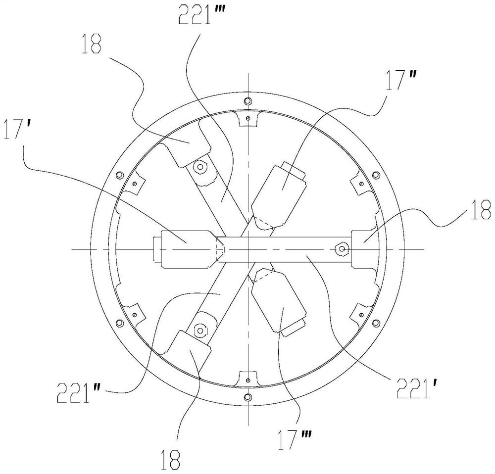 Guide rail type chuck mechanism