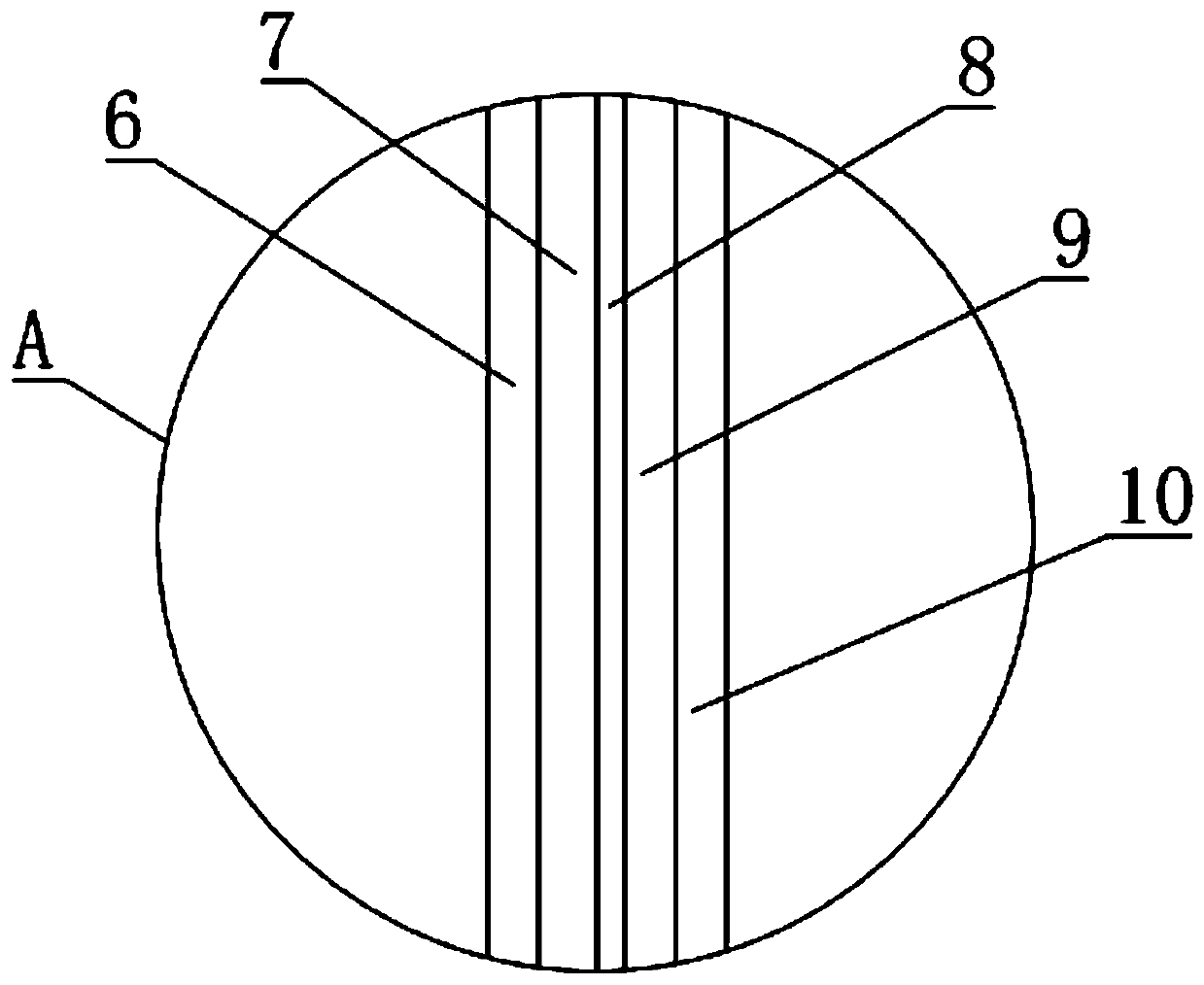 An elevator with an air-conditioning purification device