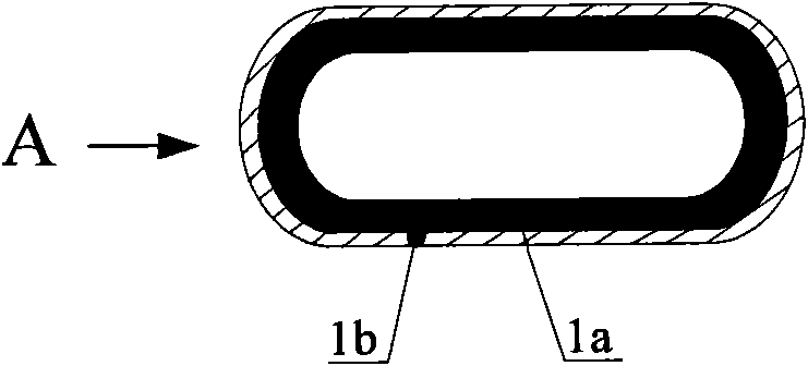Inflated elongation type pneumatic flexible actuator