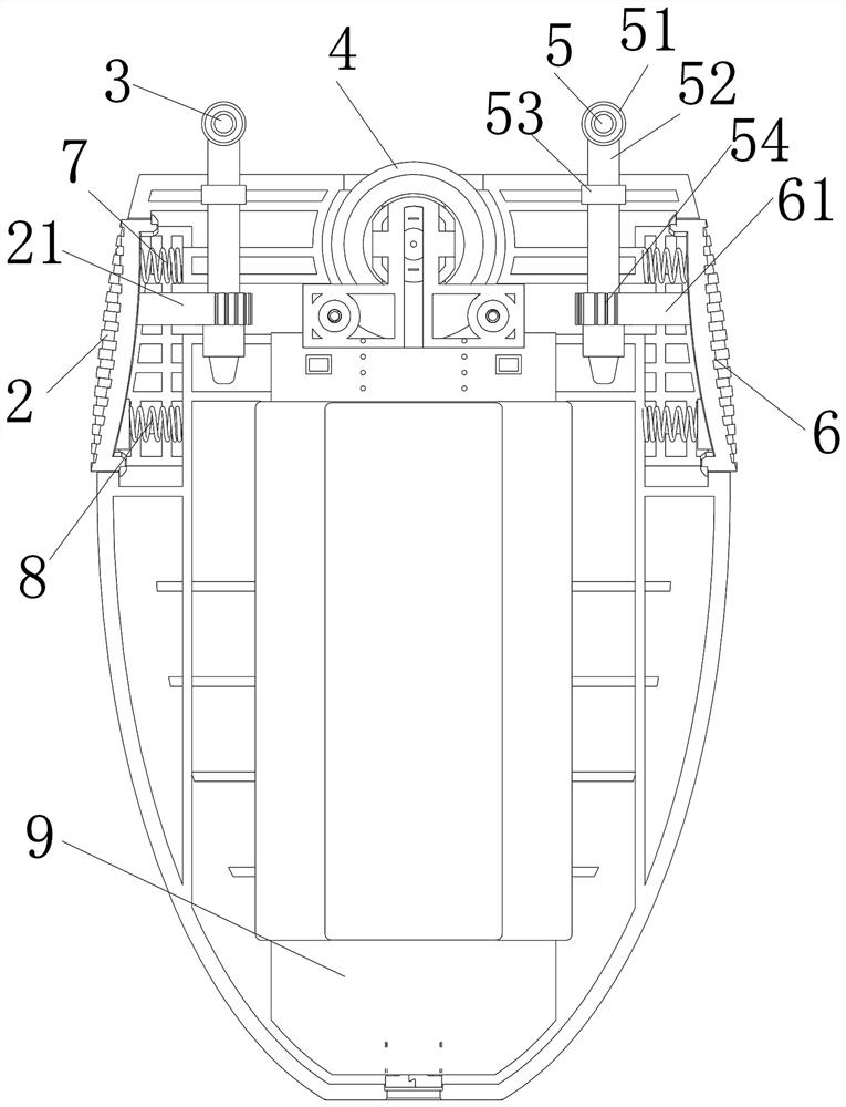 Curtain control device