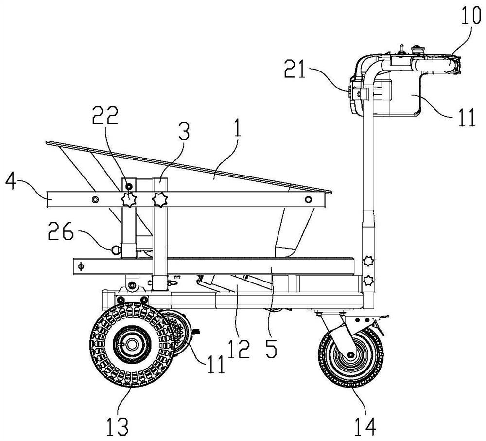 A multifunctional trolley