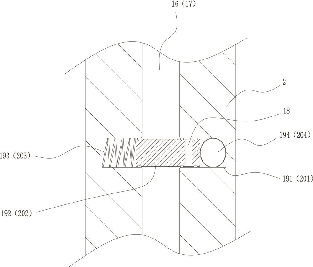 Internal heat dissipation type direct-current brushless motor and handheld lithium battery tool