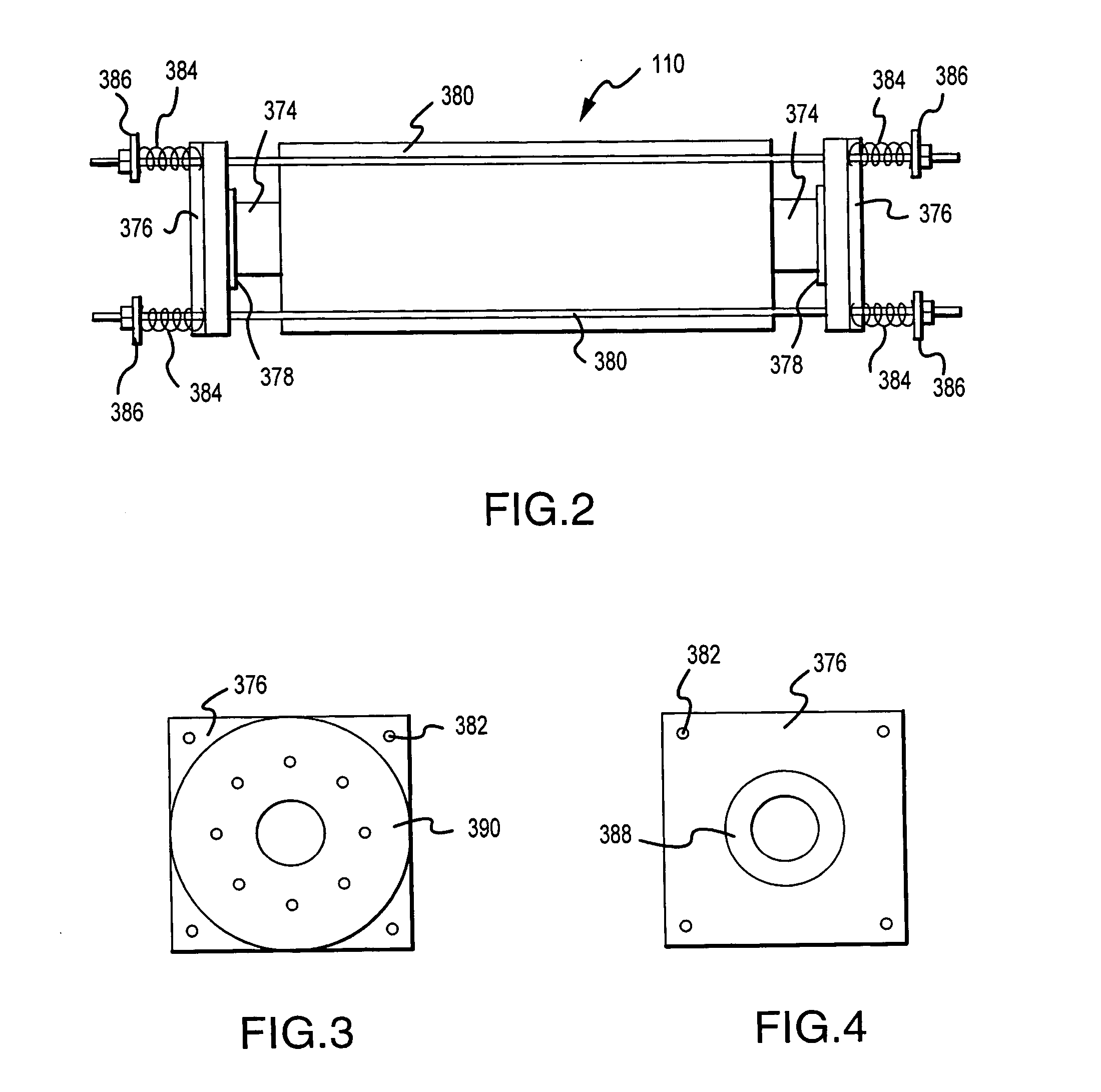 Sulfur-containing phosphor powders, methods for making phosphor powders and devices incorporating same