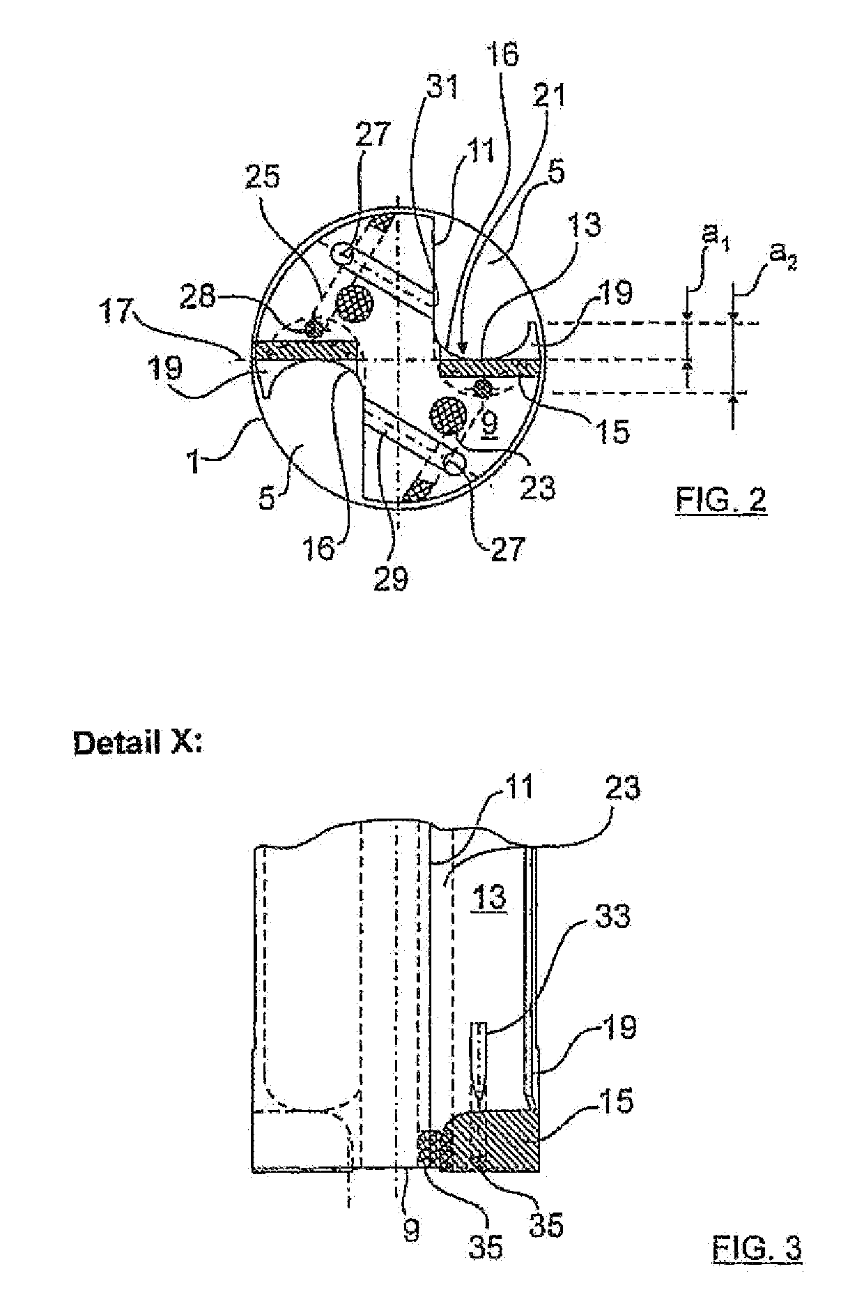 Drilling tool, in particular for metallic materials