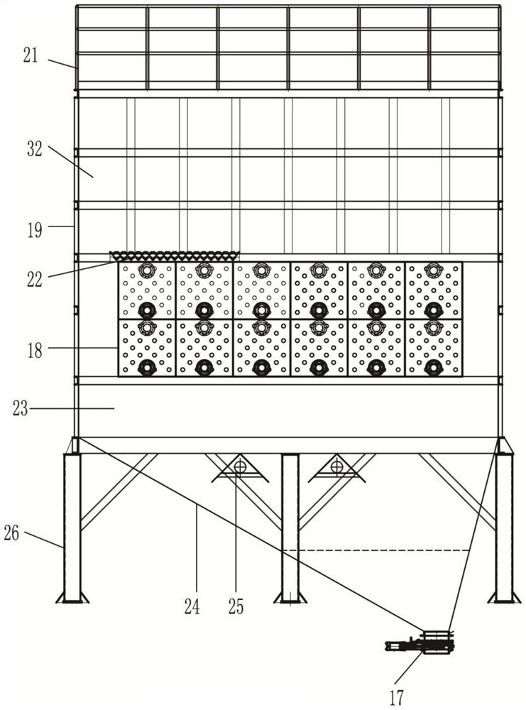 Iron and steel castings automatic circulation cooling sand building treatment system