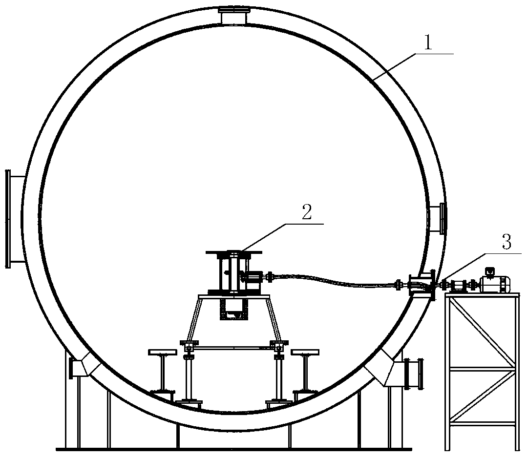 Motorized Turntable in Vacuum and Low Temperature Environment
