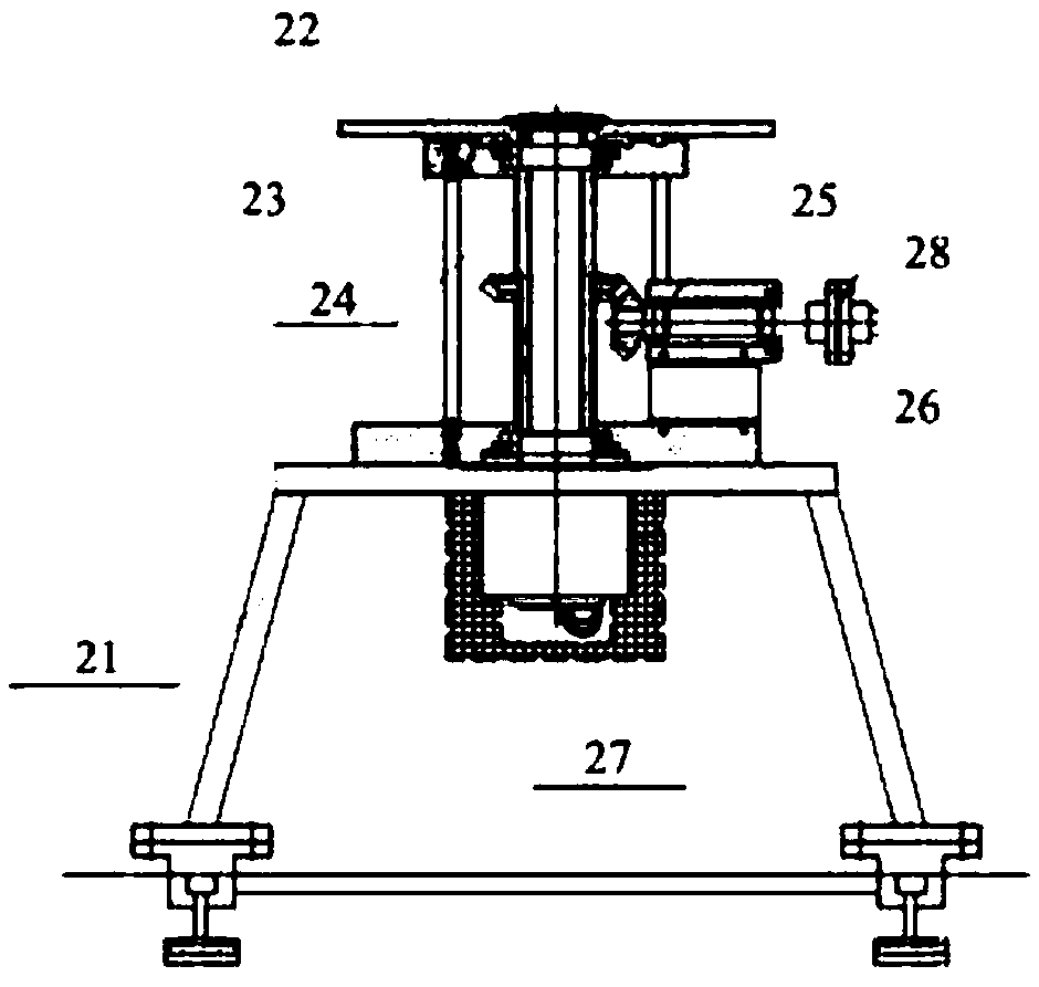 Motorized Turntable in Vacuum and Low Temperature Environment
