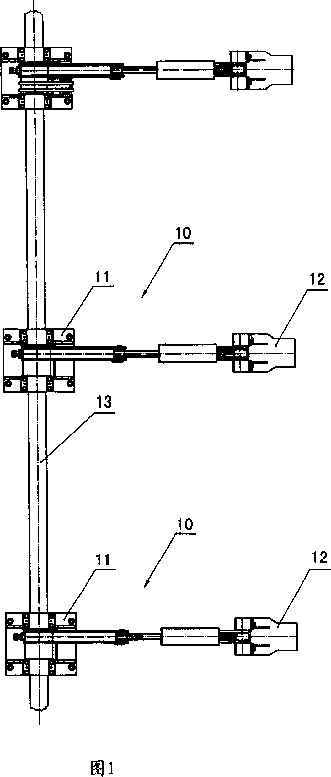 Steel turning machine