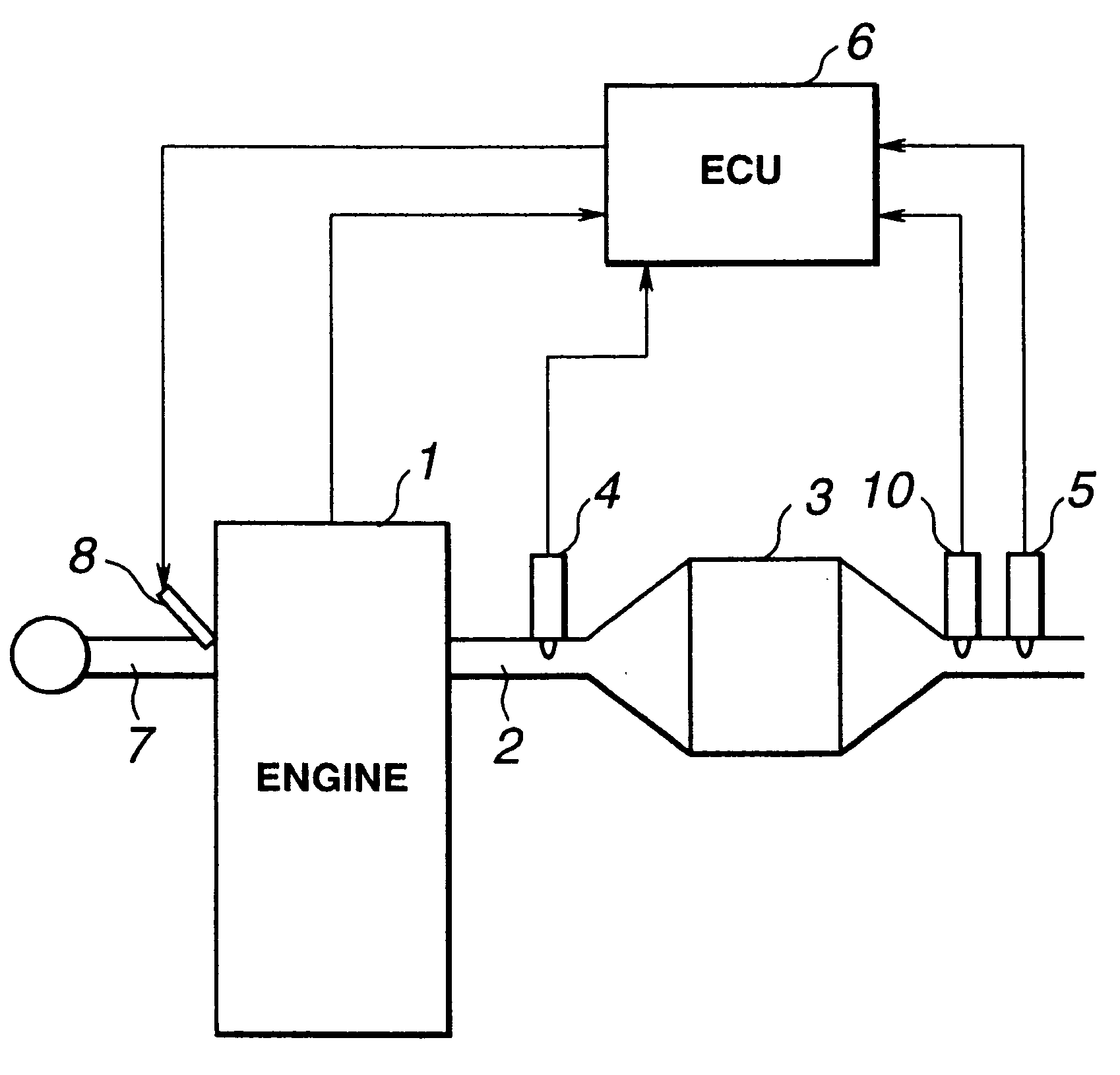 Exhaust emission control system for internal combustion engine