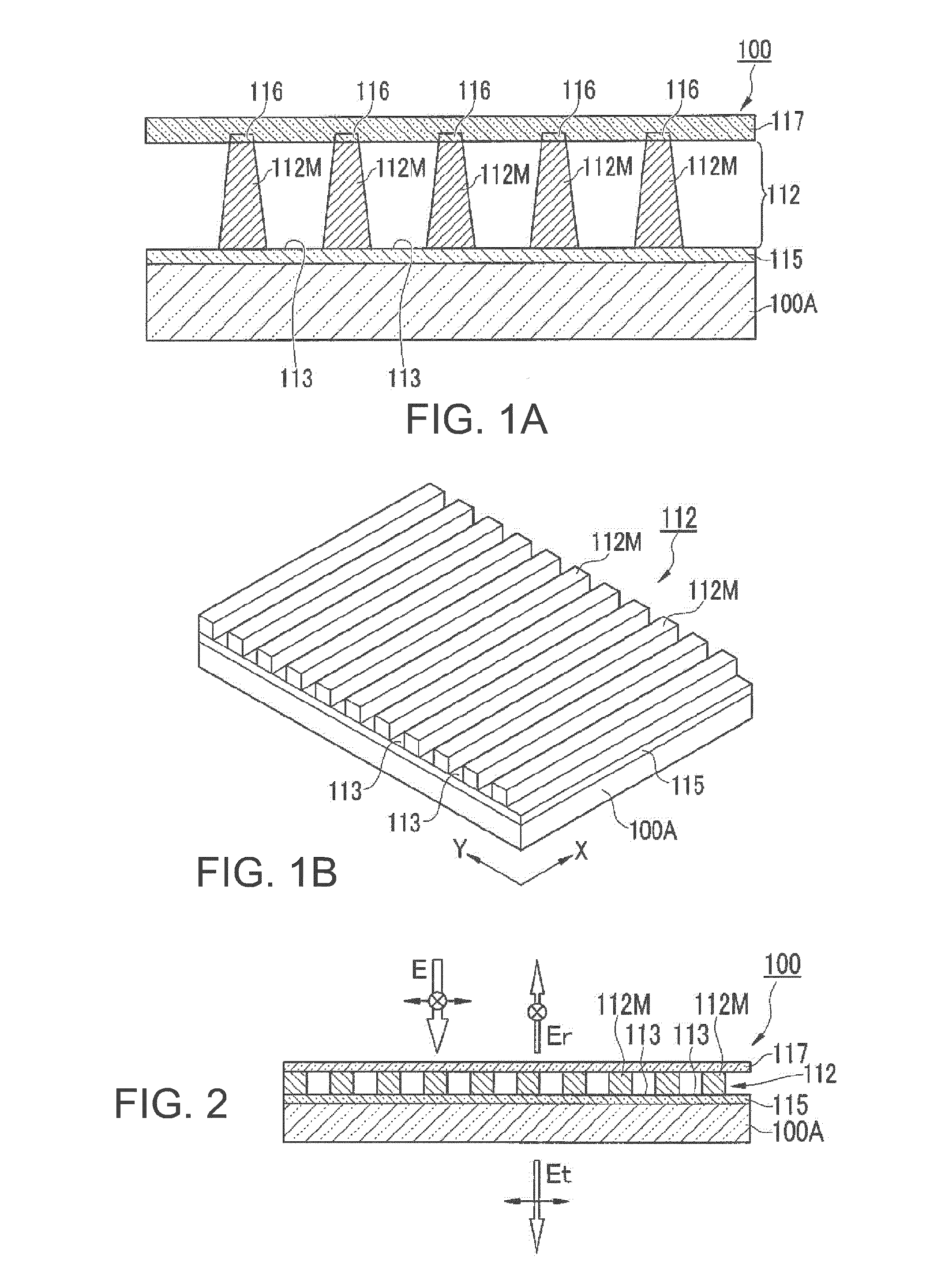 Polarizing element, method for manufacturing the same, liquid crystal device and electronic apparatus