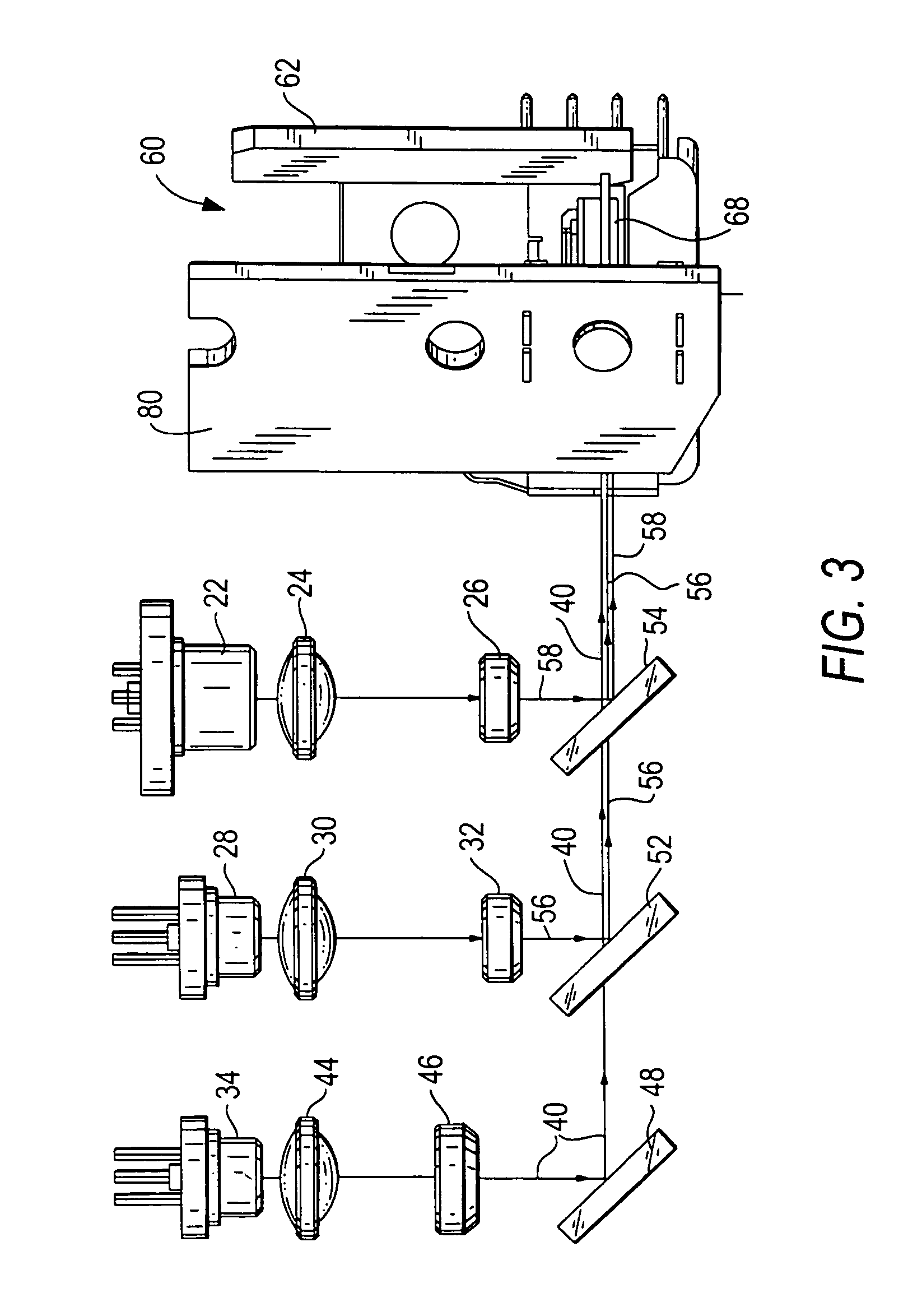 Color image projection system and method