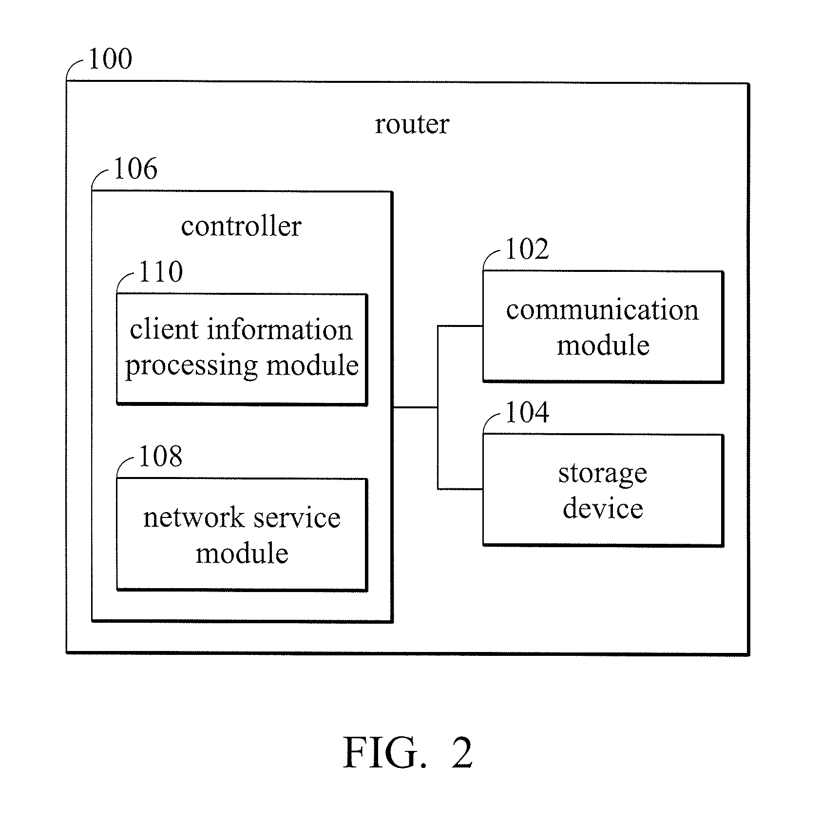 Router and information-collection method thereof