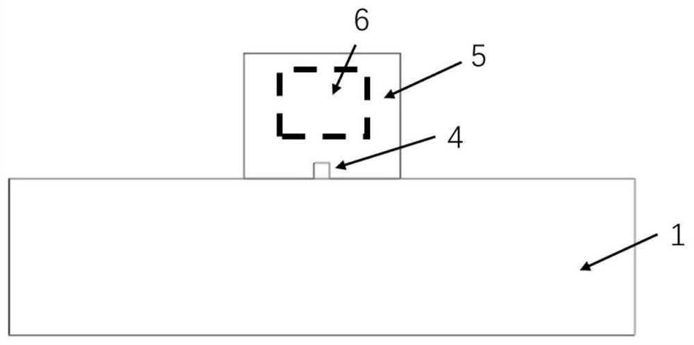 Preparation method for mode field conversion coupling structure and preparation structure of the mode field conversion coupling structure