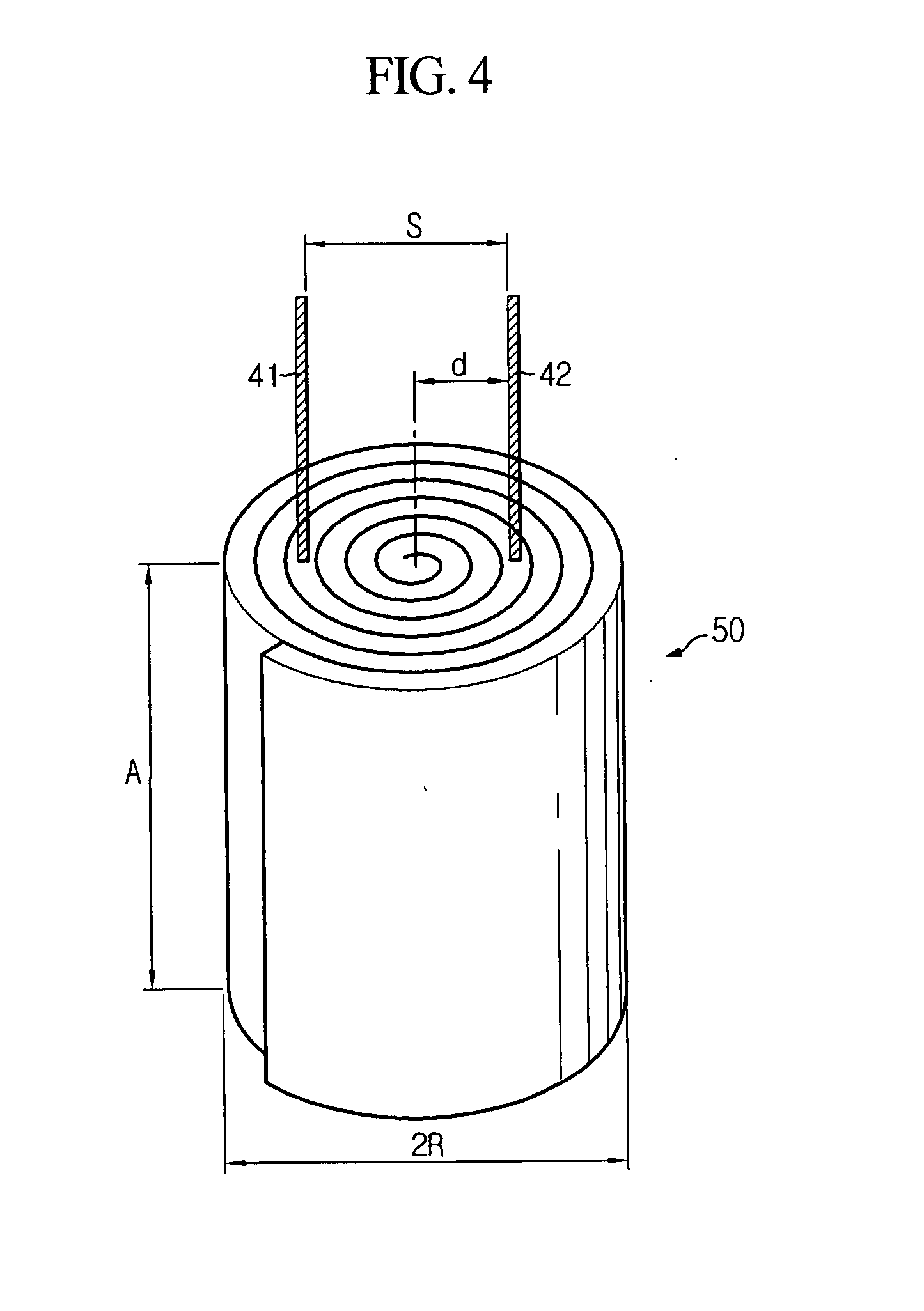 Connecting structure between electrode and lead, electric double layer capacitor having the same, and method for manufacturing the capacitor