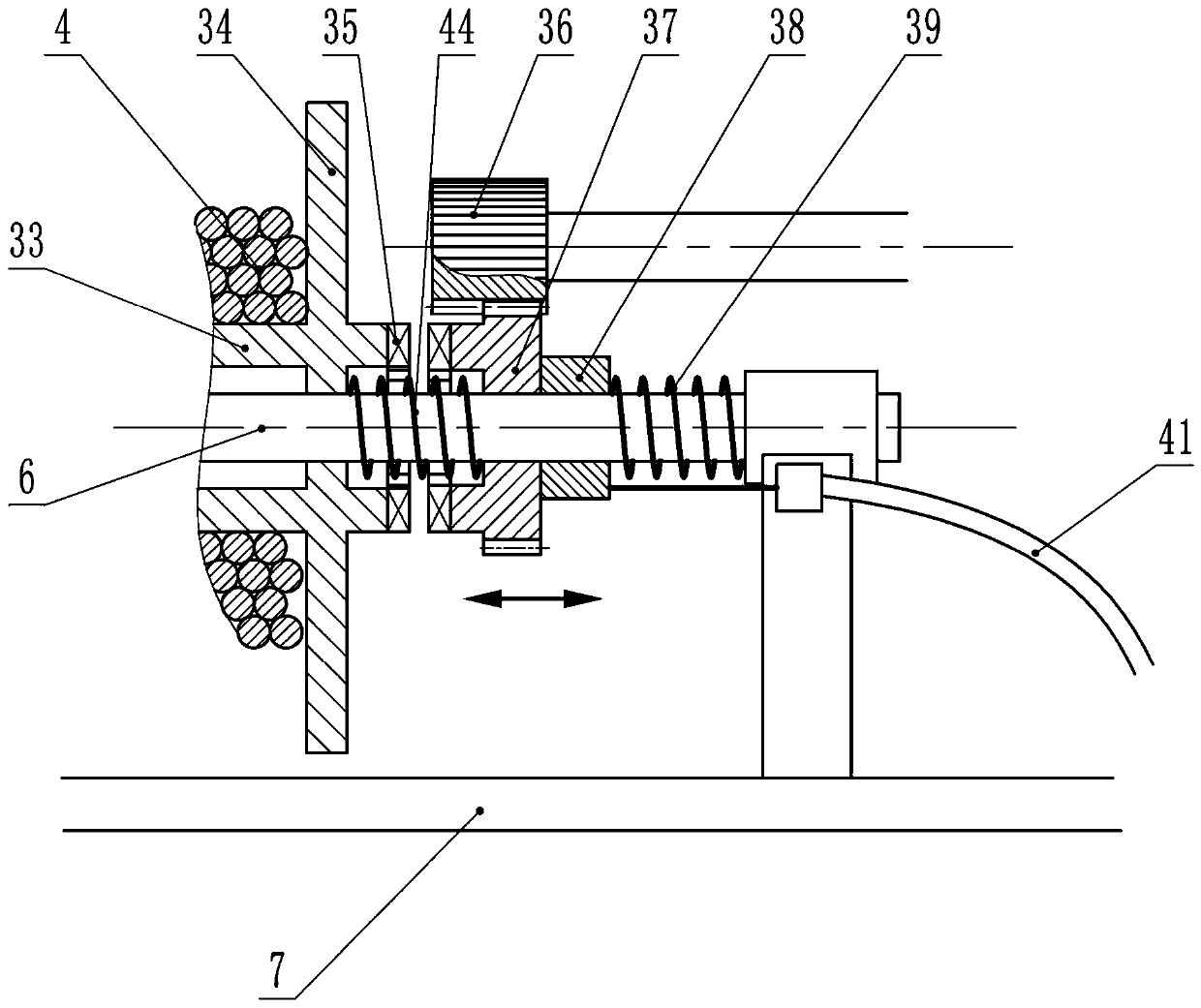 Leg lifting device for orthopedic surgery