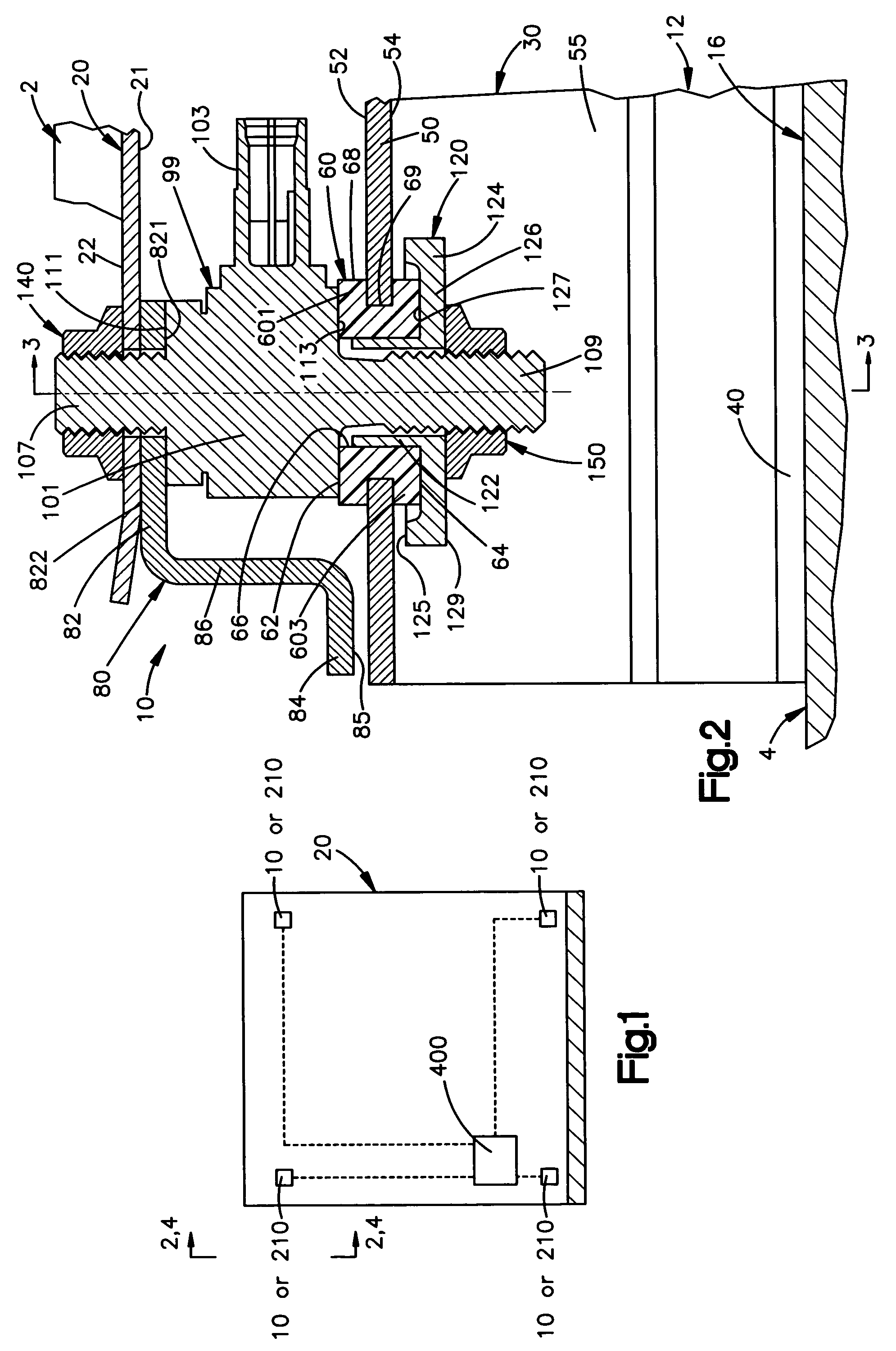 Seat load sensing apparatus