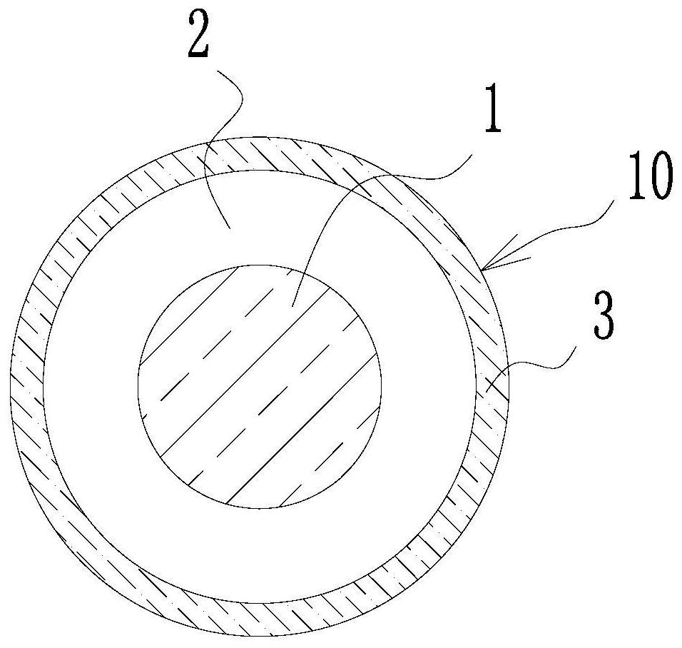 A method for manufacturing a large-section high-resolution flexible optical fiber image transmission bundle