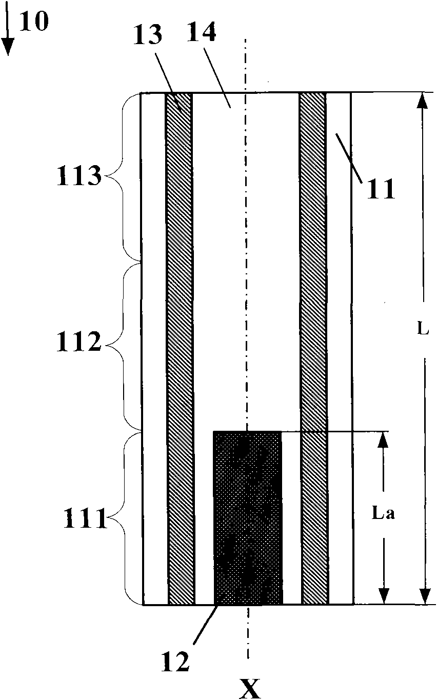 Flat heat radiating pipe and manufacturing method thereof