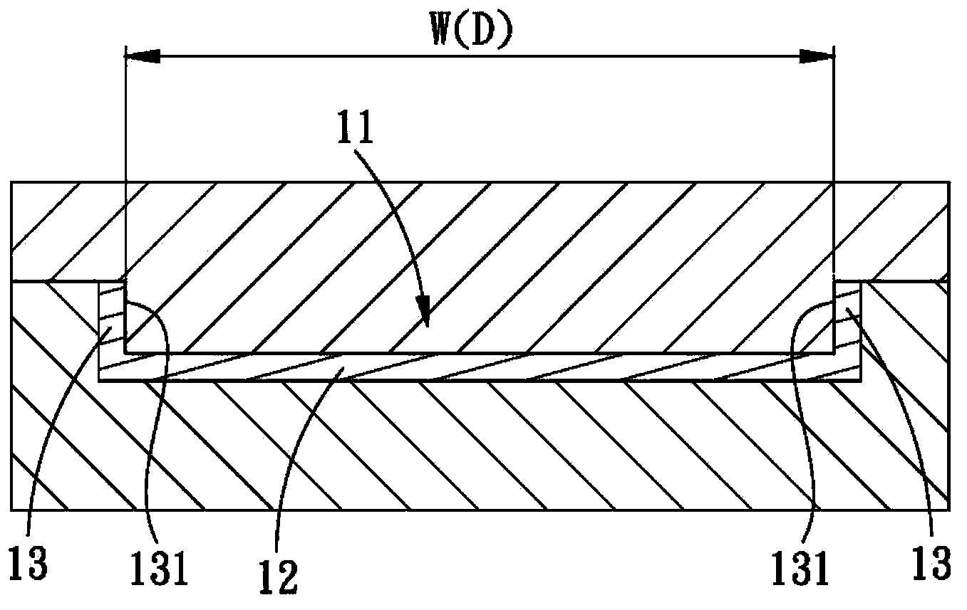Method for manufacturing mobile phone casing with concave side wall and structure thereof